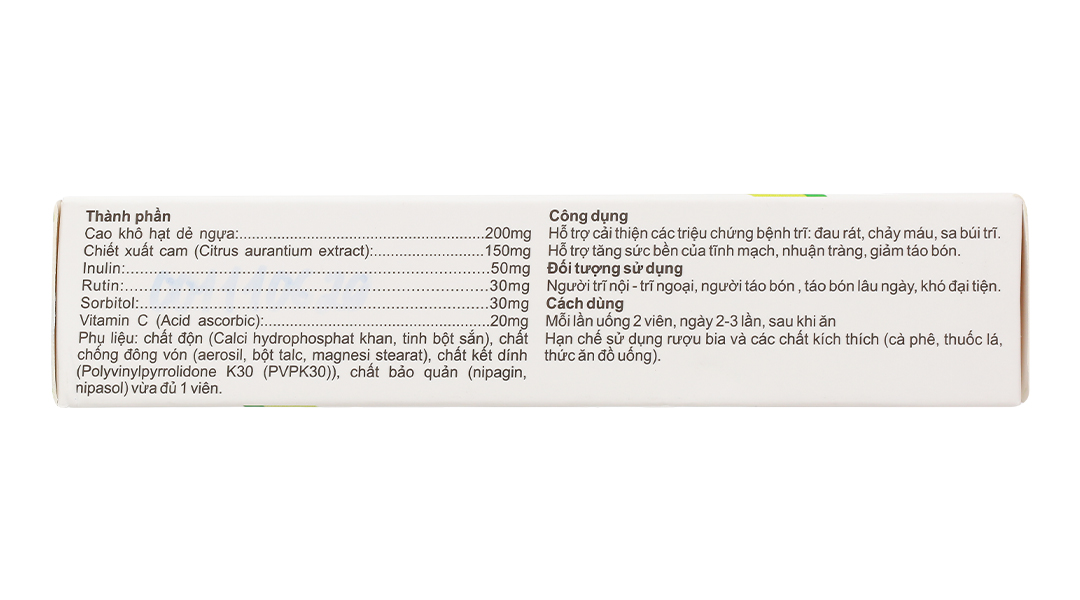Thực phẩm bảo vệ sức khoẻ Antri Abipha