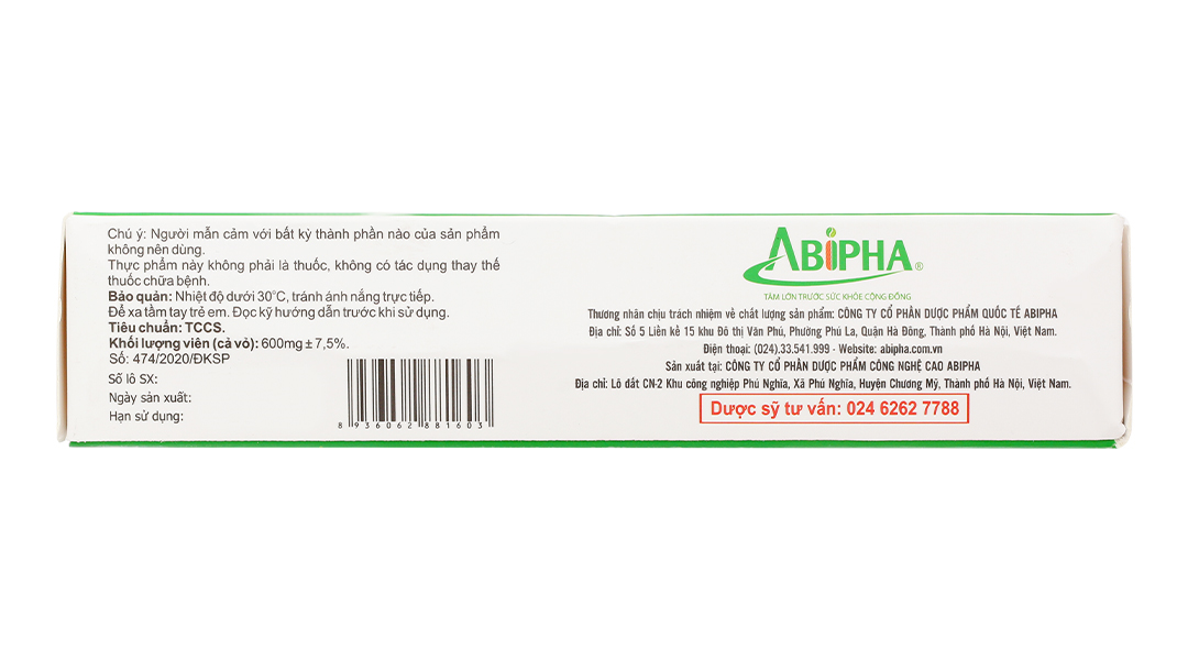 Thực phẩm bảo vệ sức khoẻ Antri Abipha