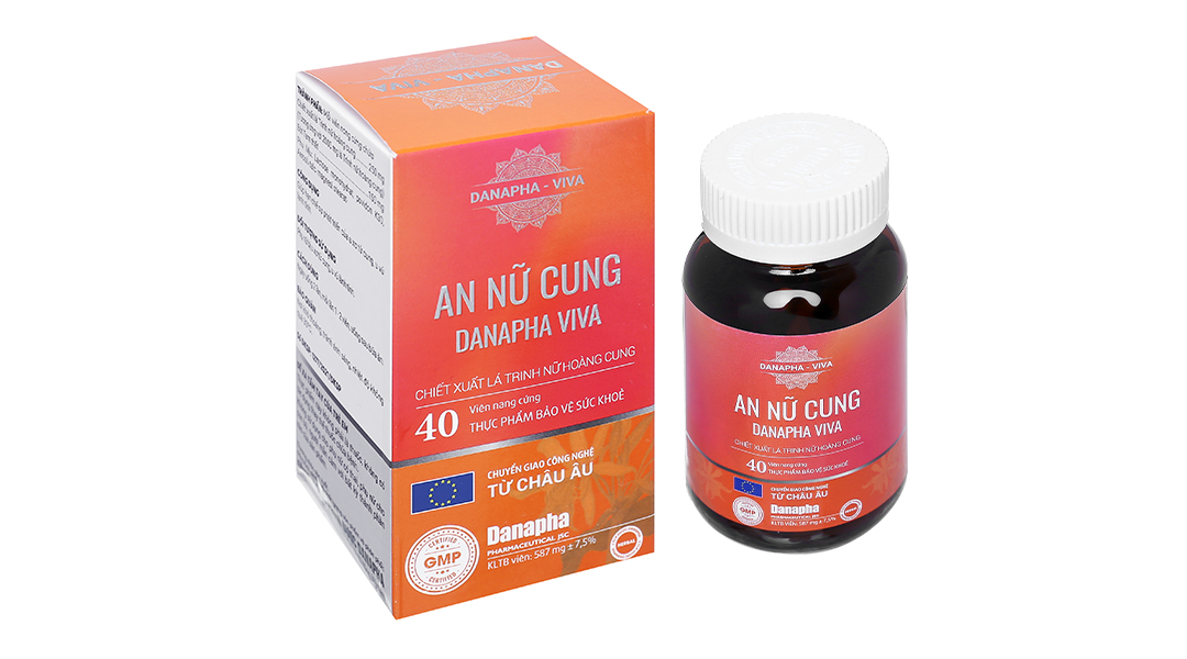 Danapha Vina An Nữ Cung hộp 40 viên