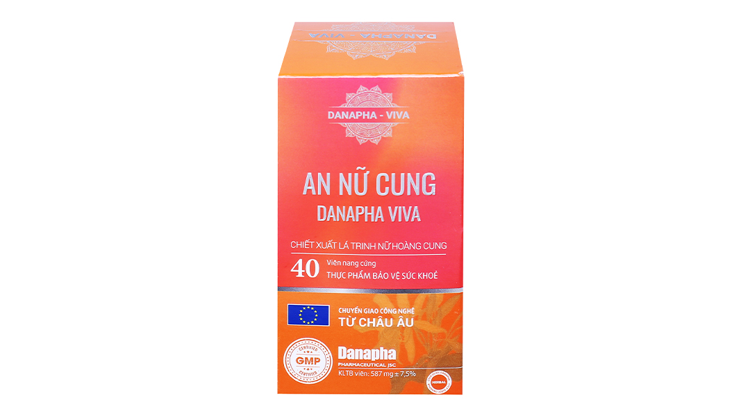 Danapha Vina An Nữ Cung hộp 40 viên