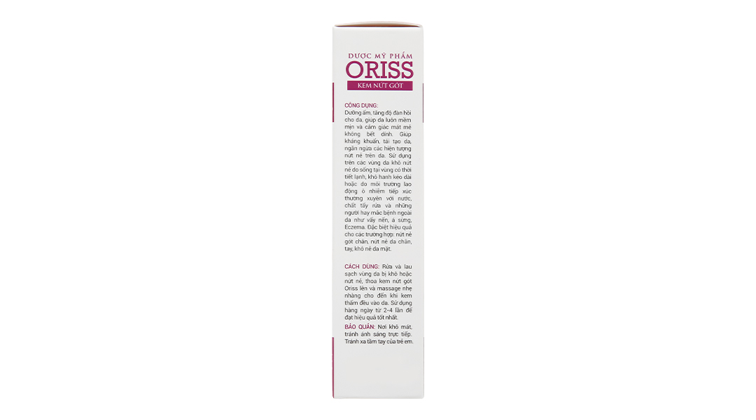 Kem Oriss Soft & Heal giảm nứt nẻ gót chân