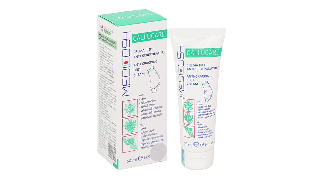 Kem Medicosh Callucare giảm nứt gót và ngừa chai sạn