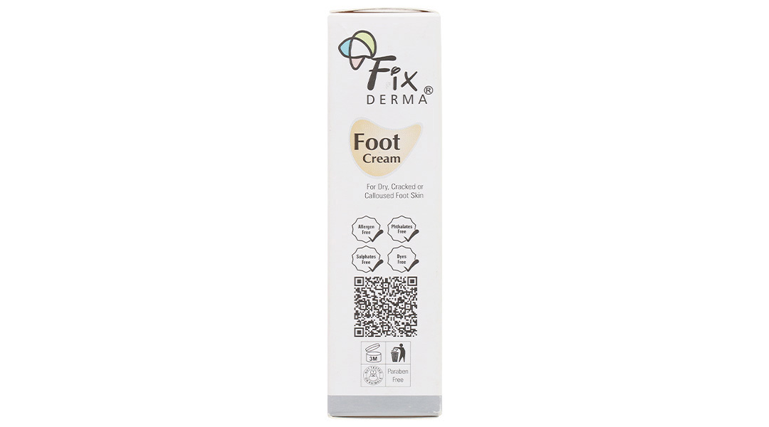 Kem dưỡng Fixderma Foot cấp ẩm làm mềm da gót chân