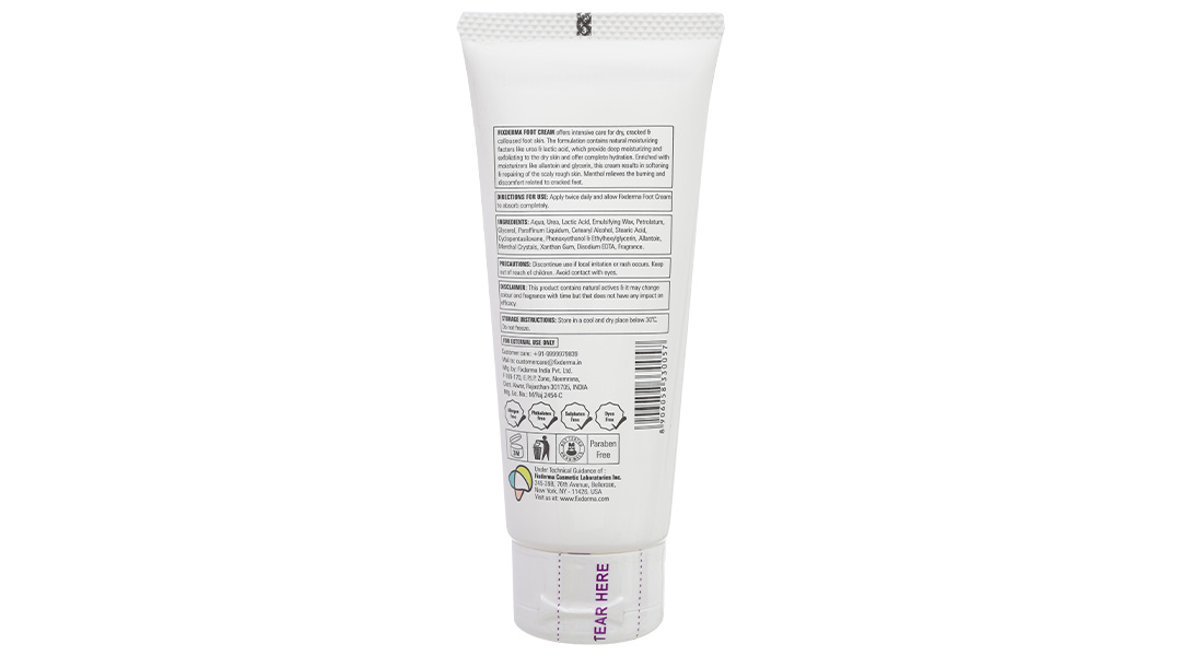 Kem dưỡng Fixderma Foot cấp ẩm làm mềm da gót chân