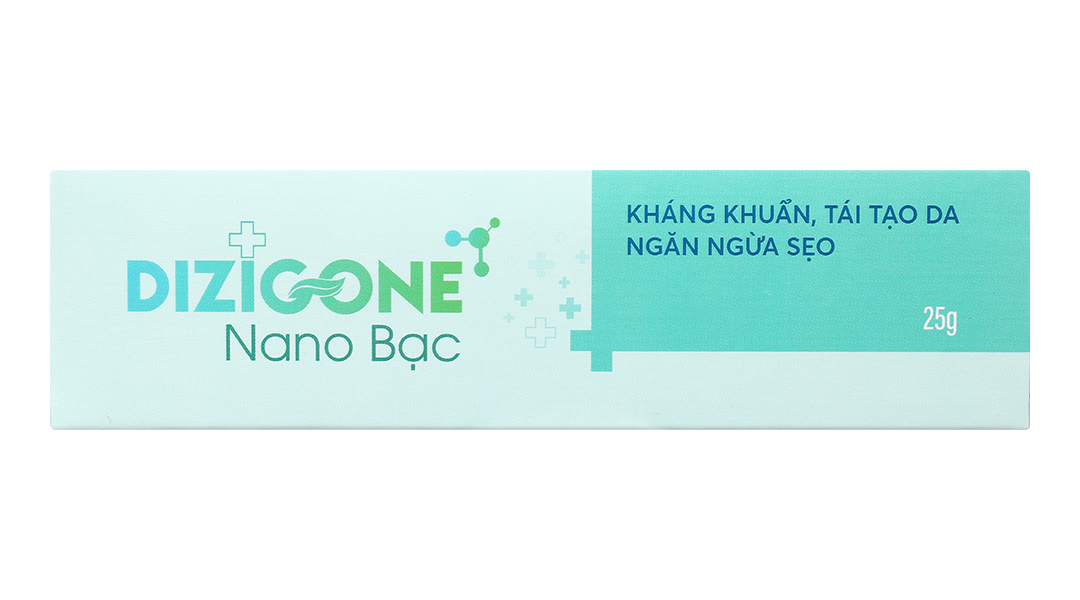 Kem Dizigone Nano Bạc kháng khuẩn, ngừa sẹo