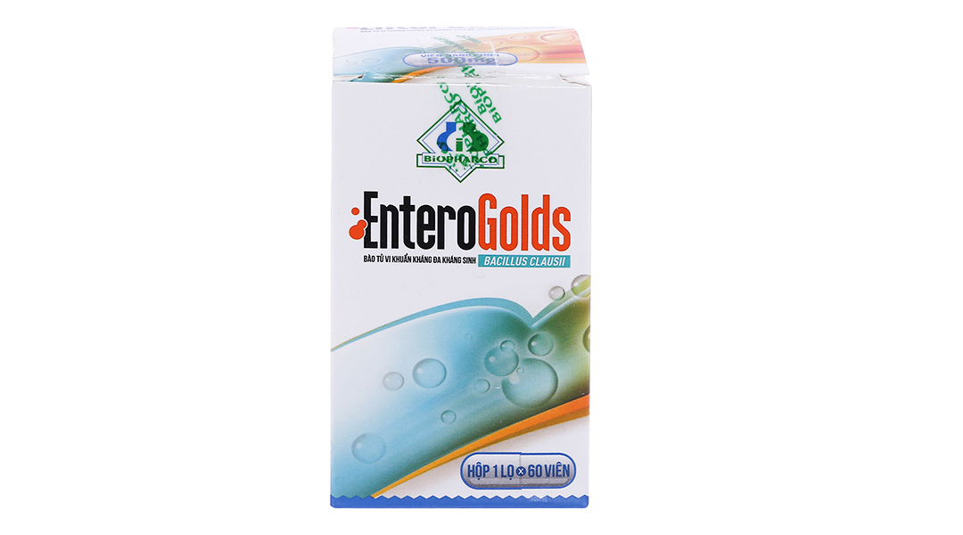 EnteroGolds trị và phòng ngừa rối loạn vi sinh đường ruột