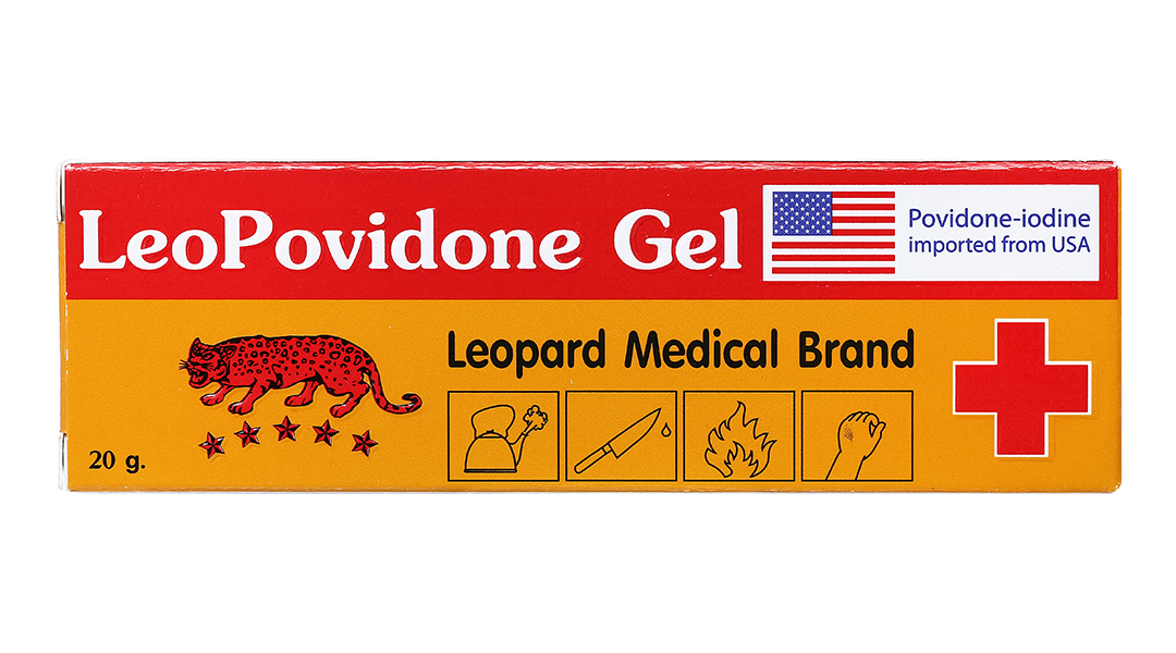 Leopovidone Gel sát khuẩn, sát trùng ngoài da