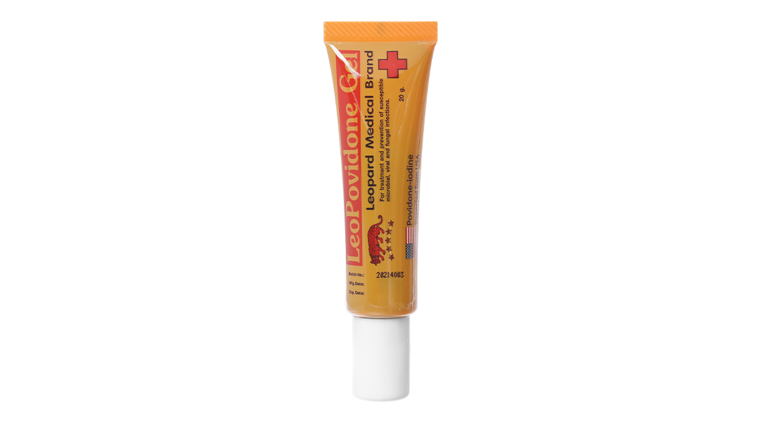 Leopovidone Gel sát khuẩn, sát trùng ngoài da