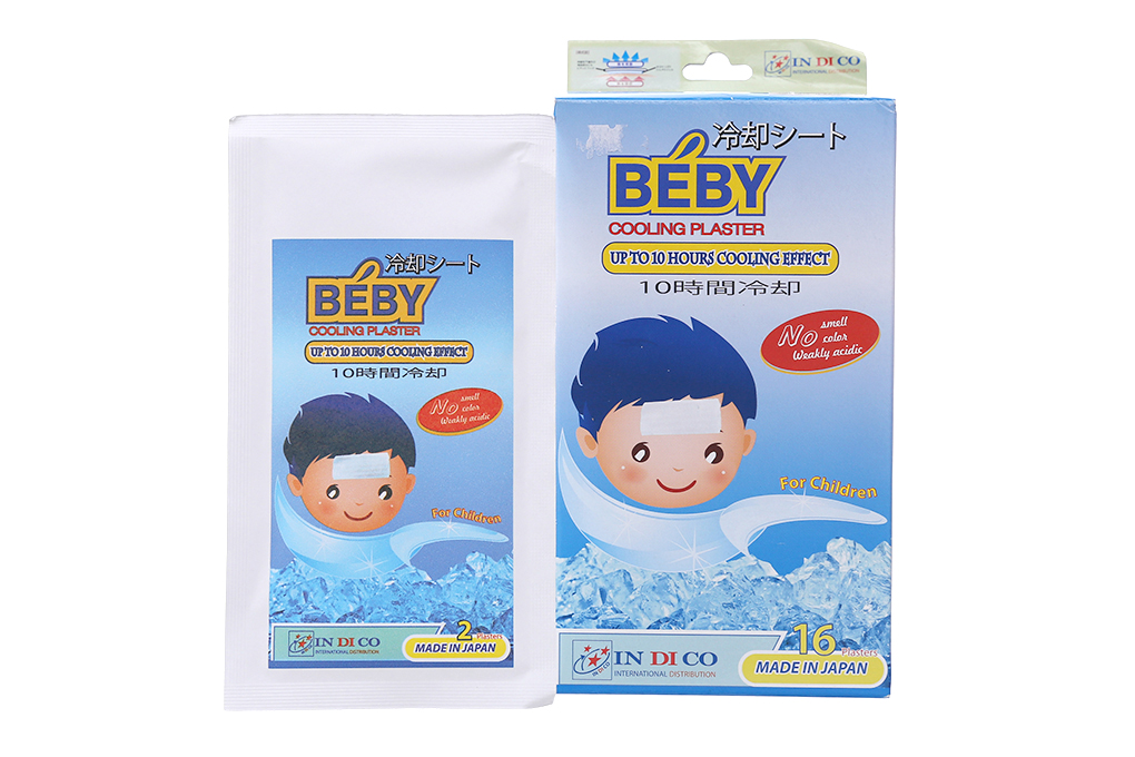 Miếng dán hạ sốt Béby: Sản phẩm an toàn cho bé yêu