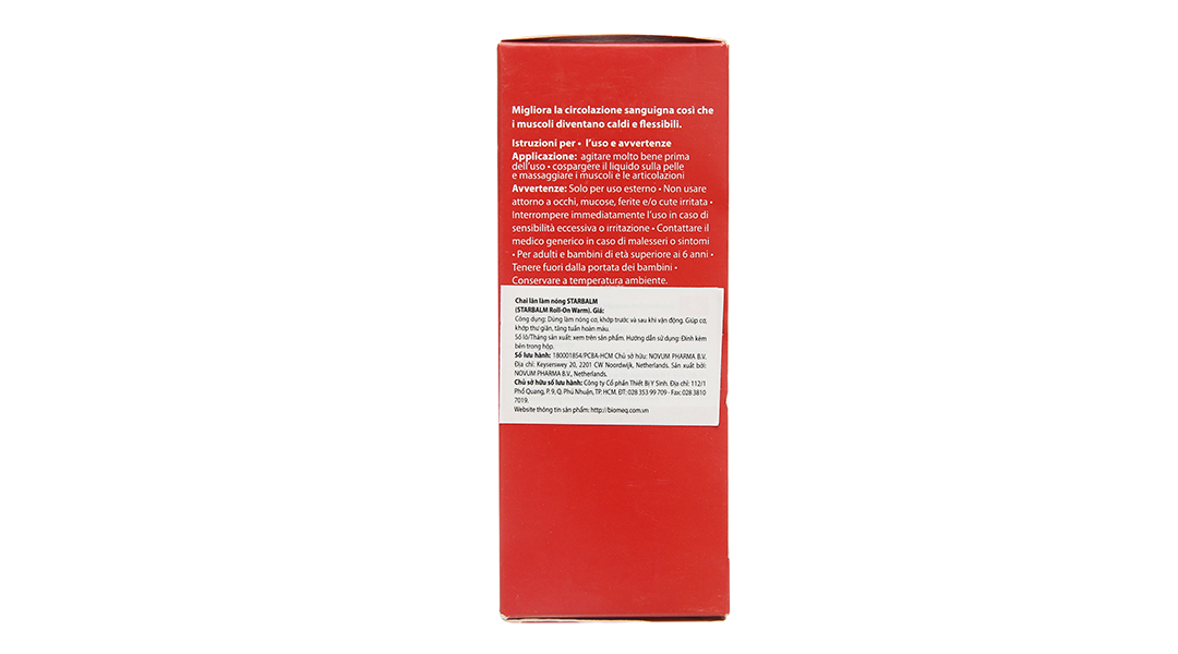 Chai lăn Starbalm Roll-On làm nóng, giúp thư giãn cơ và khớp