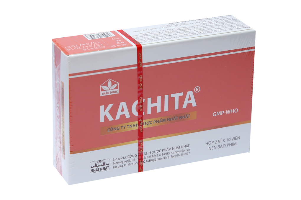 Kachita Nhất Nhất trị nhiệt miệng, viêm họng