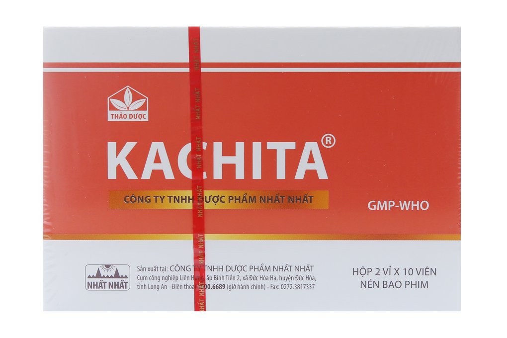 Kachita Nhất Nhất trị nhiệt miệng, viêm họng