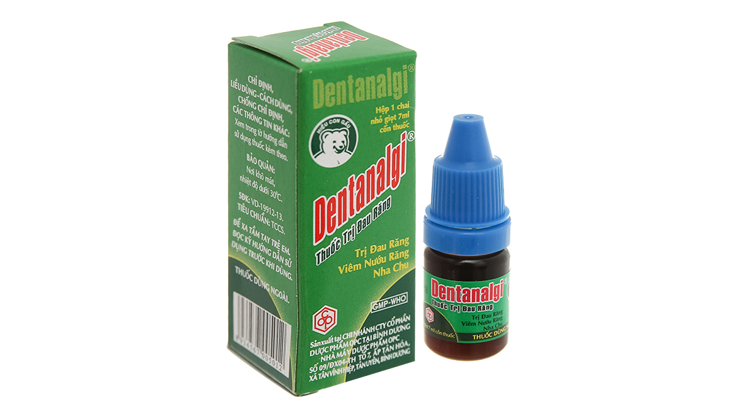Dung dịch Dentanalgi trị đau răng