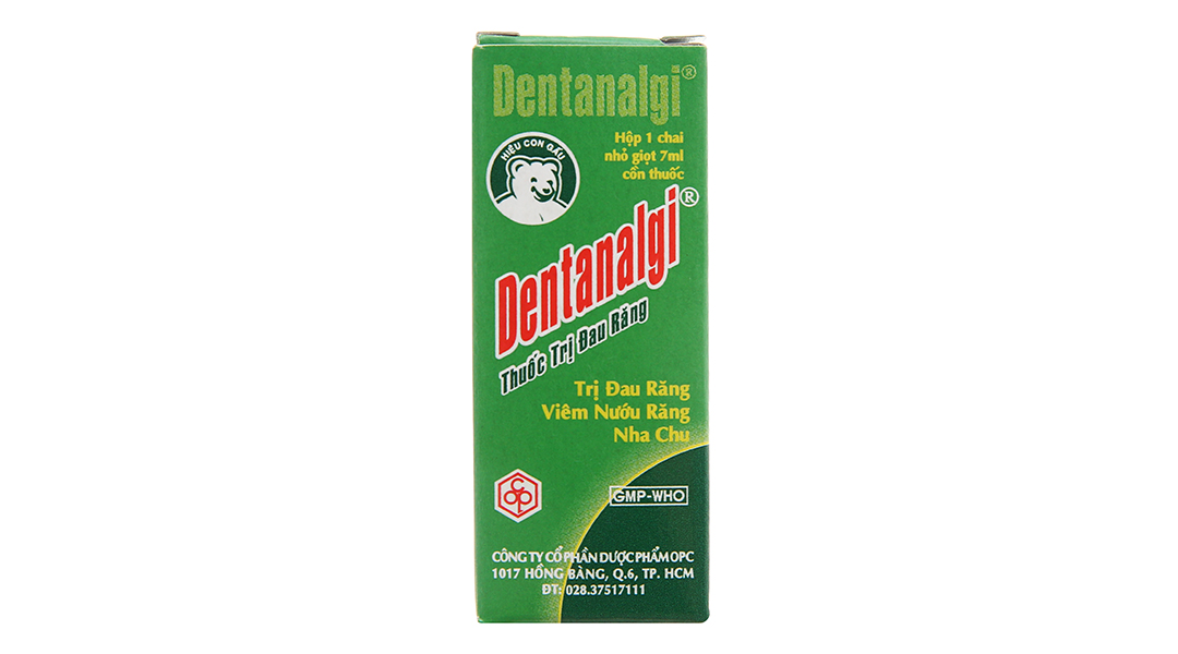 Dung dịch Dentanalgi trị đau răng