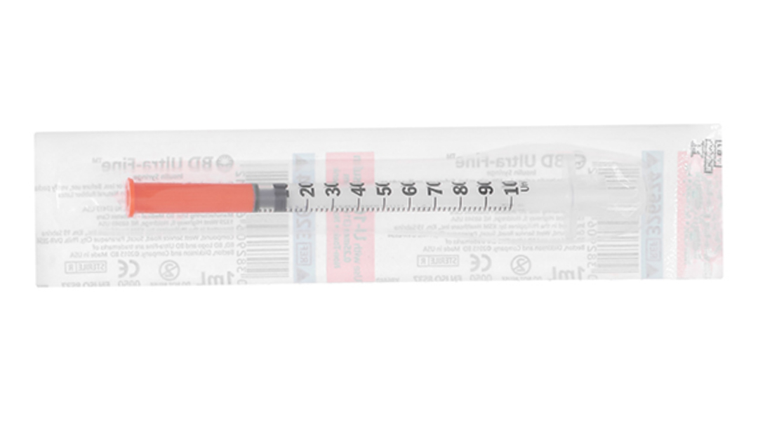 Bơm kim tiêm Insulin BD Ultra-Fine 1ml 0.25mm (31G) x 6mm