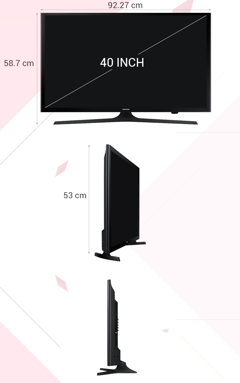 Internet Tivi LED Samsung UA40J5200 40 inch - Thông số kỹ thuật Internet Tivi LED Samsung UA40J5200 40 inch - Thông số kỹ thuật