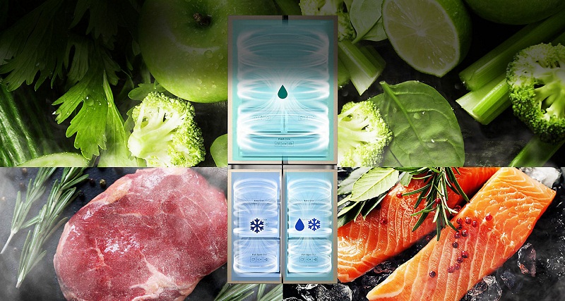Công nghệ 3 dàn lạnh độc lập (Triple Cooling) độc đáo Công nghệ 3 dàn lạnh độc lập (Triple Cooling) độc đáo