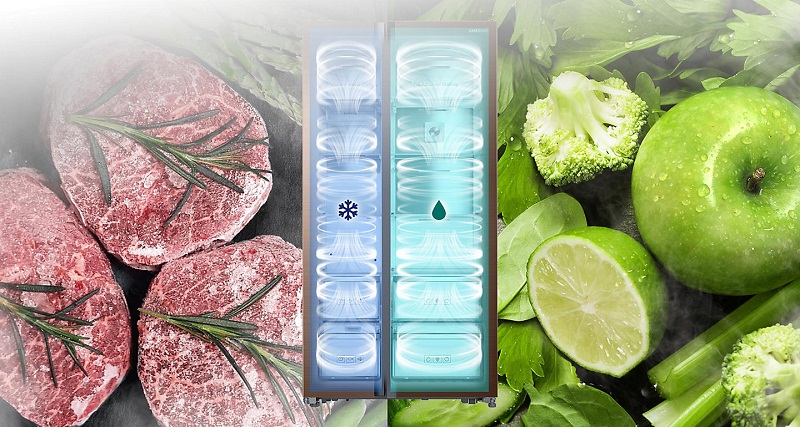 Làm lạnh hiệu quả với công nghệ Twin Cooling Plus Làm lạnh hiệu quả với công nghệ Twin Cooling Plus
