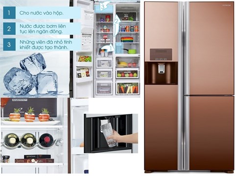 Tủ lạnh Hitachi 584 lít R-M700GPGV2X MBW