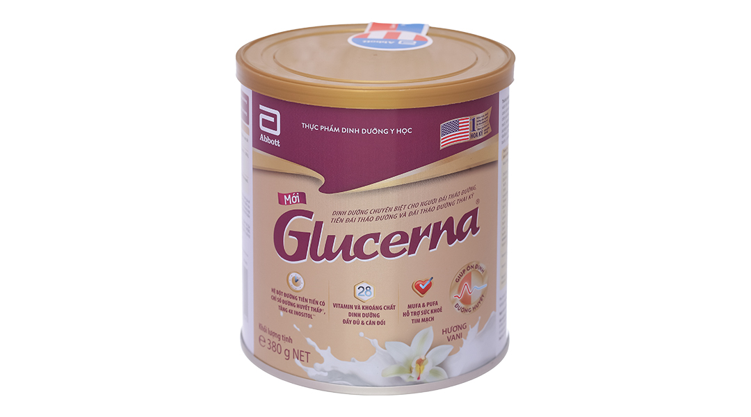 Sữa bột Glucerna Hương Vani 