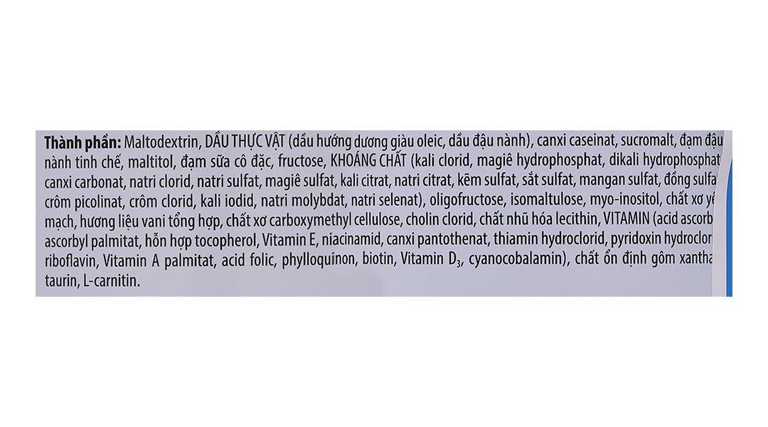 Sữa bột Glucerna Hương Vani 