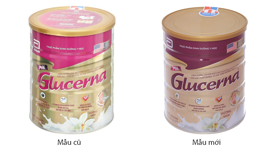 Sữa Bột Glucerna Hương Vani 