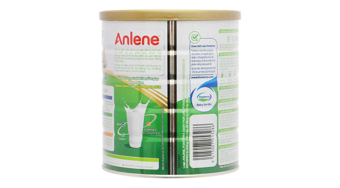 Sữa bột Anlene Gold 3X Hương Vani Trên 40