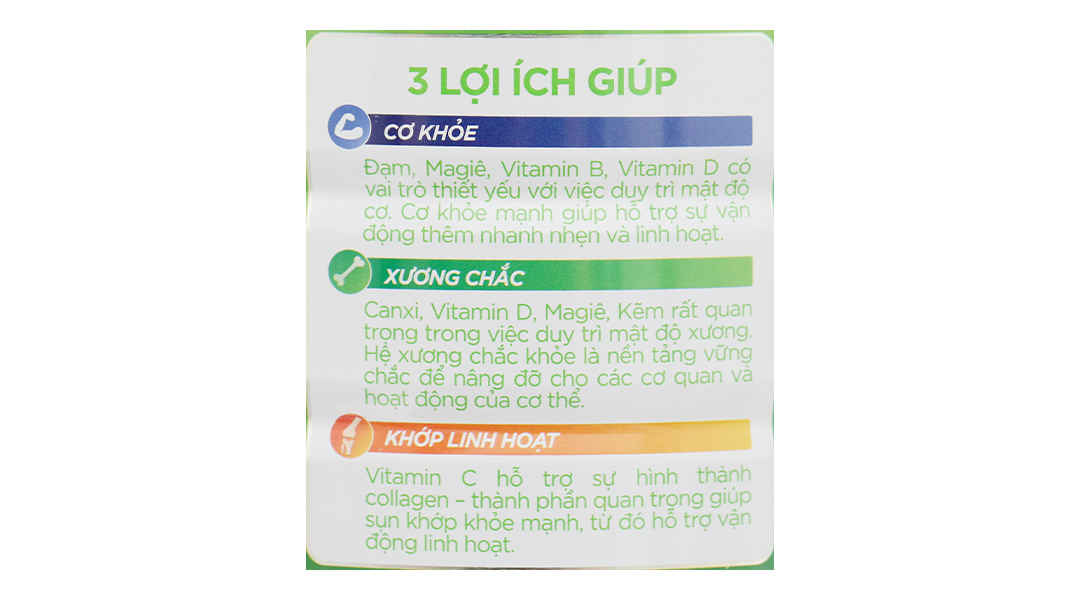 Sữa bột Anlene Gold 3X Hương Vani Trên 40