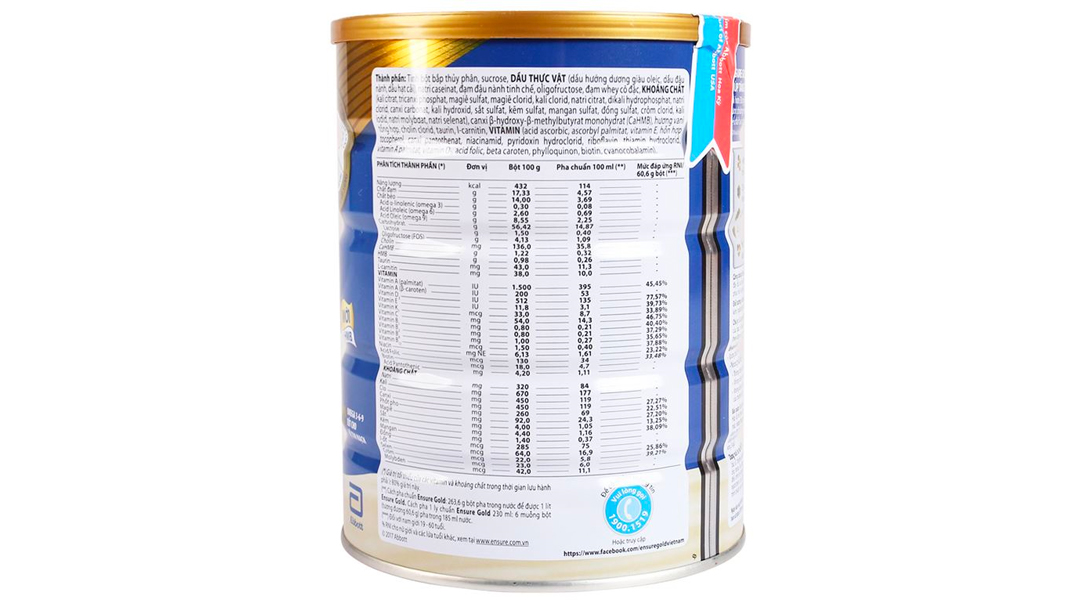Sữa Bột Ensure Gold