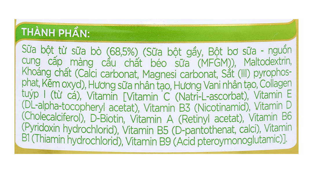 Sữa bột Anlene Gold 5X Hương Vani