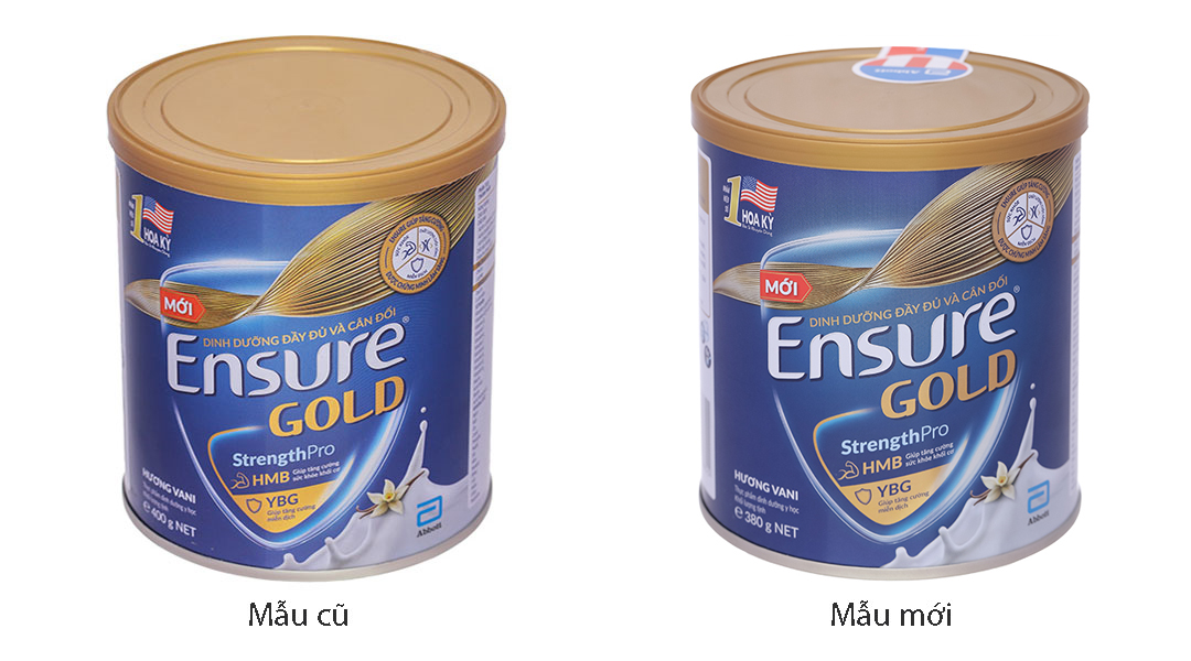 Thực phẩm dinh dưỡng Y Học Ensure Gold Hương Vani