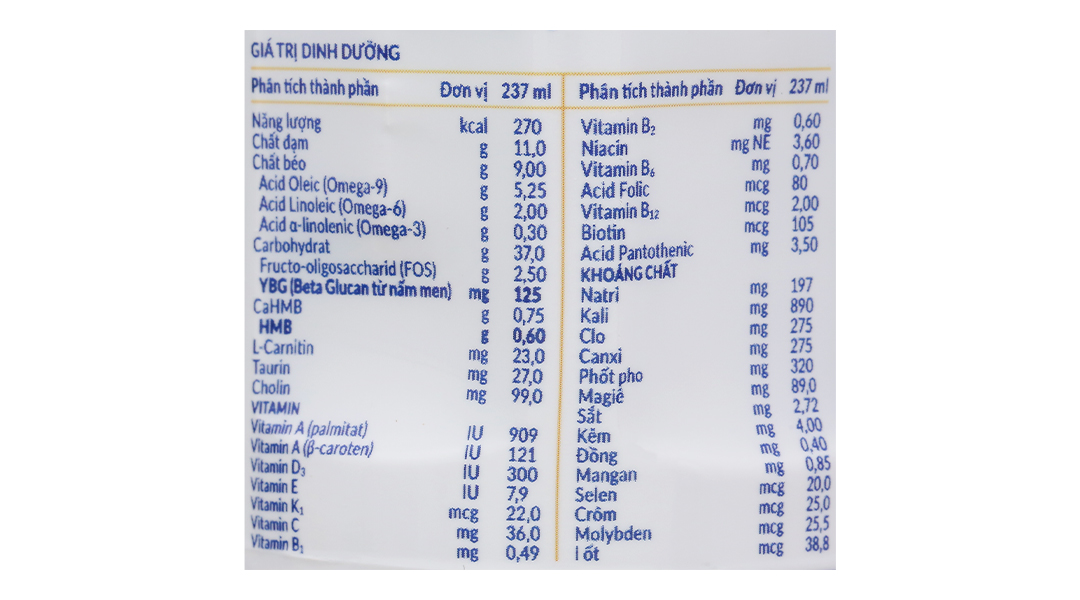 Sữa bột pha sẵn Ensure Gold Strengthpro tăng cường sức khỏe hương vani