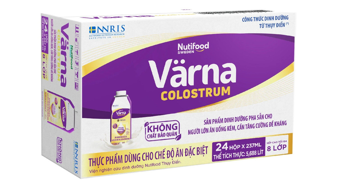 Sữa nước dinh dưỡng Varna Colostrum