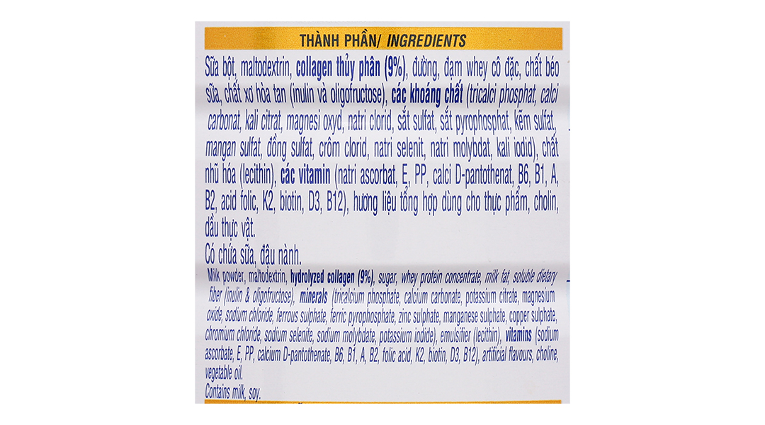Sữa Bột Vinamilk Canxipro