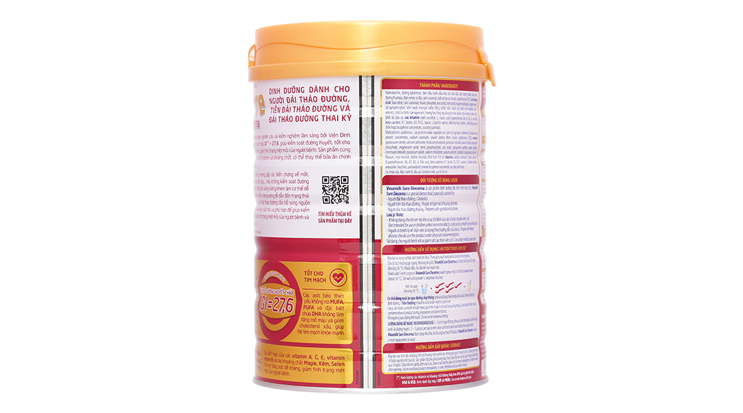 Sữa Bột Vinamilk Sure Diecerna
