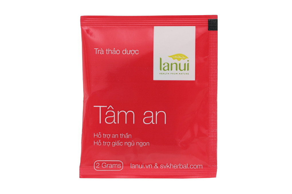 Lanui Trà thảo dược Tâm An an thần, chống rối loạn nhịp tim