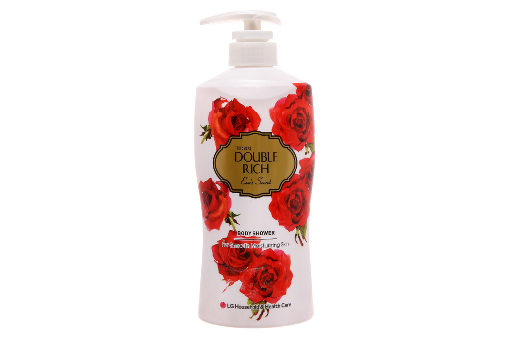 Sữa tắm Double Rich Eva's Secret hương hoa hồng