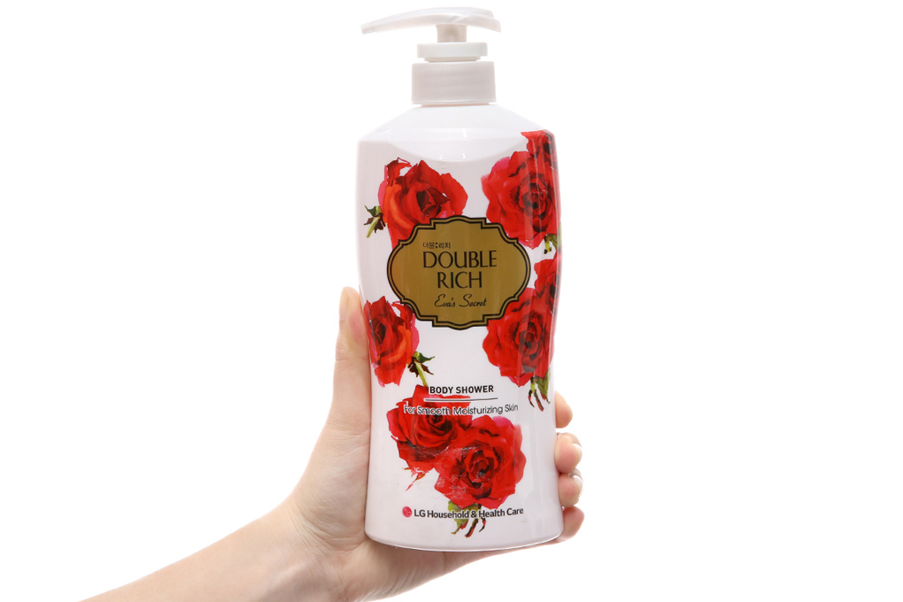 Sữa tắm Double Rich Eva's Secret hương hoa hồng