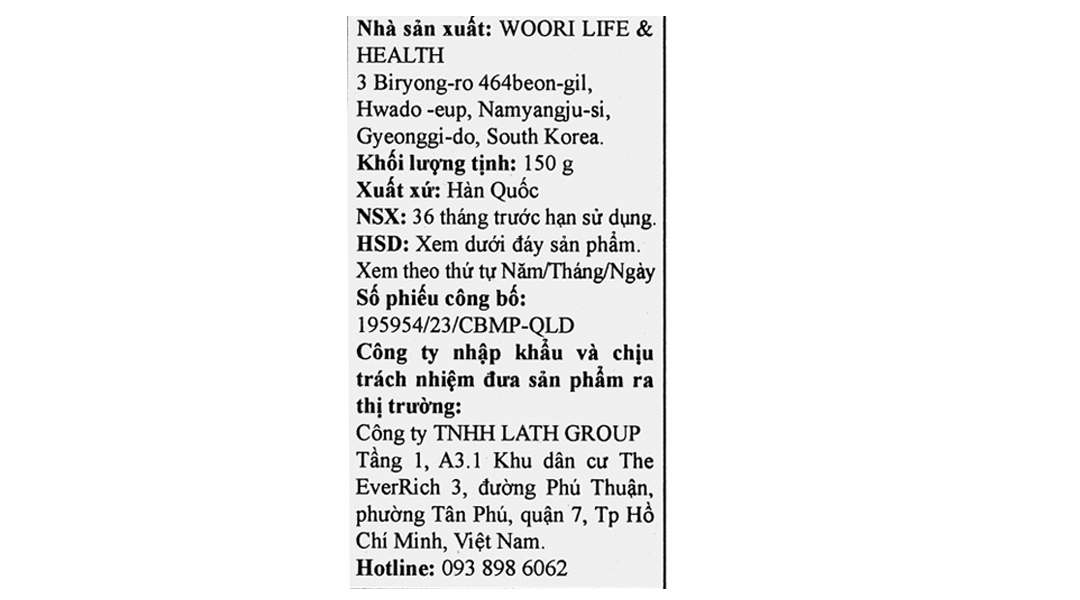 Kem đánh răng Lath Honey Herb giúp răng chắc khỏe, hơi thở thơm mát