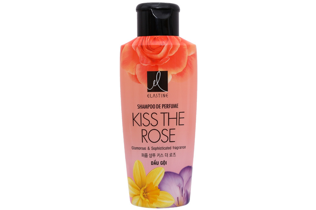 Dầu gội nước hoa Elastine Kiss The Rose hương hoa nhài & hoa hồng