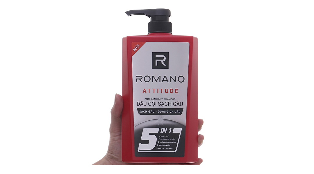 Dầu gội Romano Attitude tóc khỏe, sạch gàu