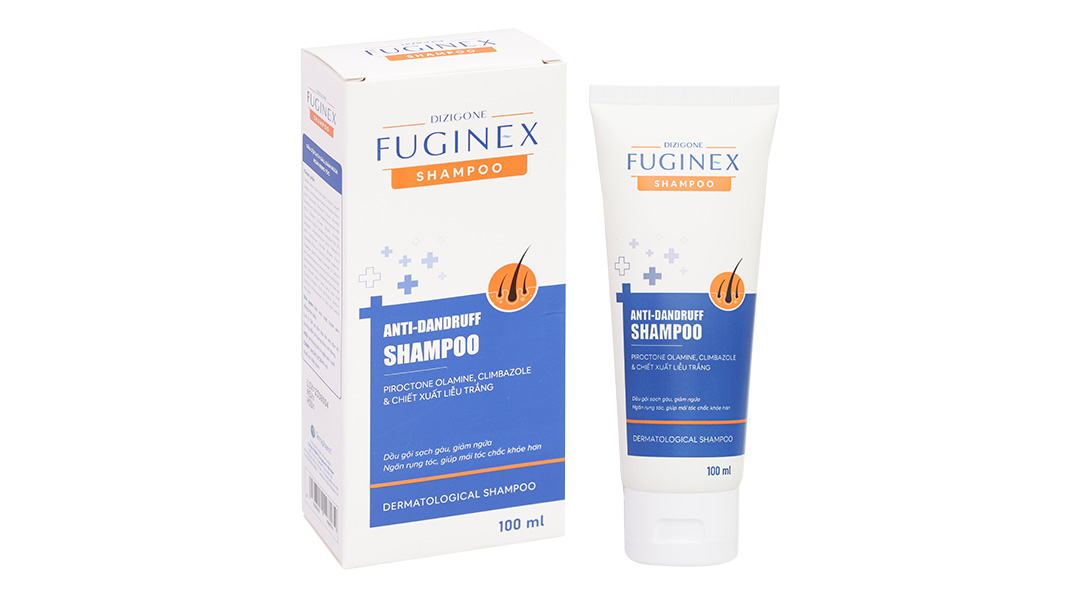 Dầu gội Dizigone Fuginex làm sạch gàu, giảm ngứa gãy rụng tóc