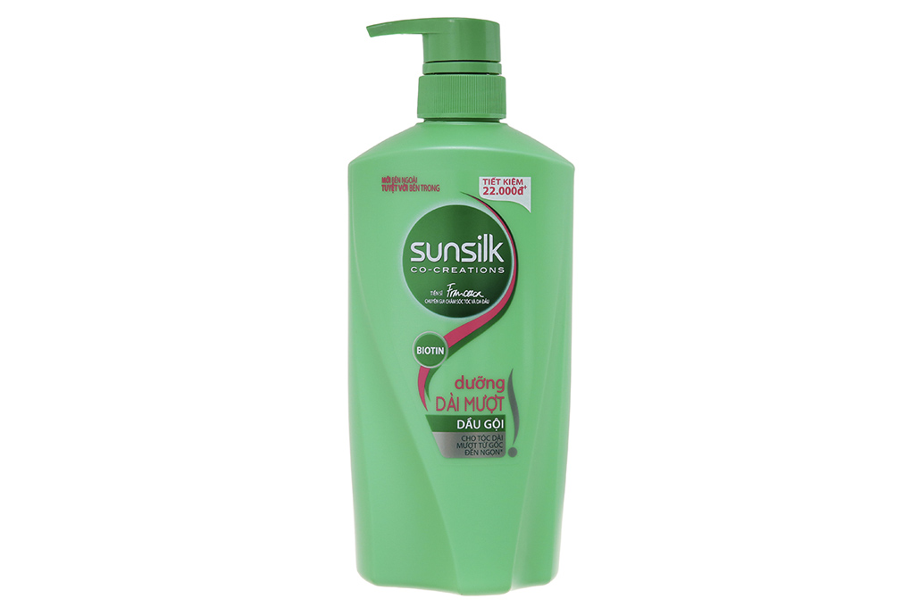 Dầu gội Sunsilk dưỡng dài mượt chai 650g