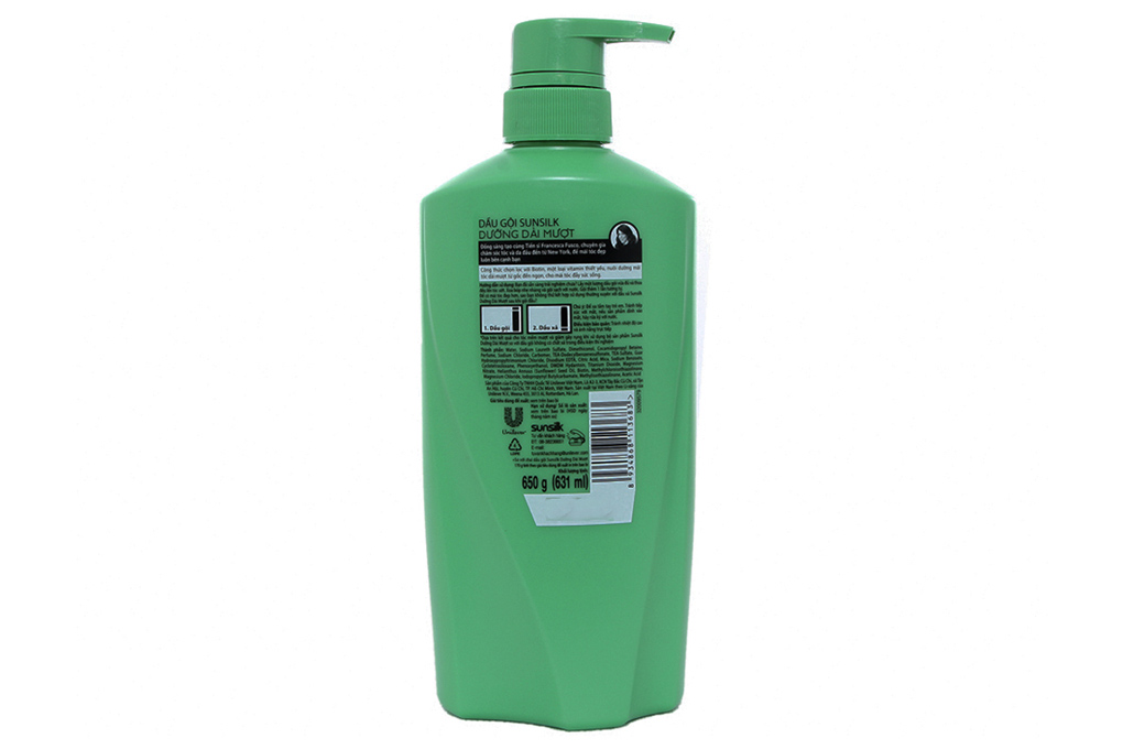 Dầu gội Sunsilk dưỡng dài mượt chai 650g