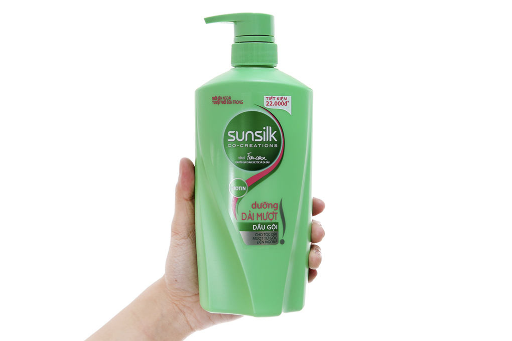 Dầu gội Sunsilk dưỡng dài mượt chai 650g
