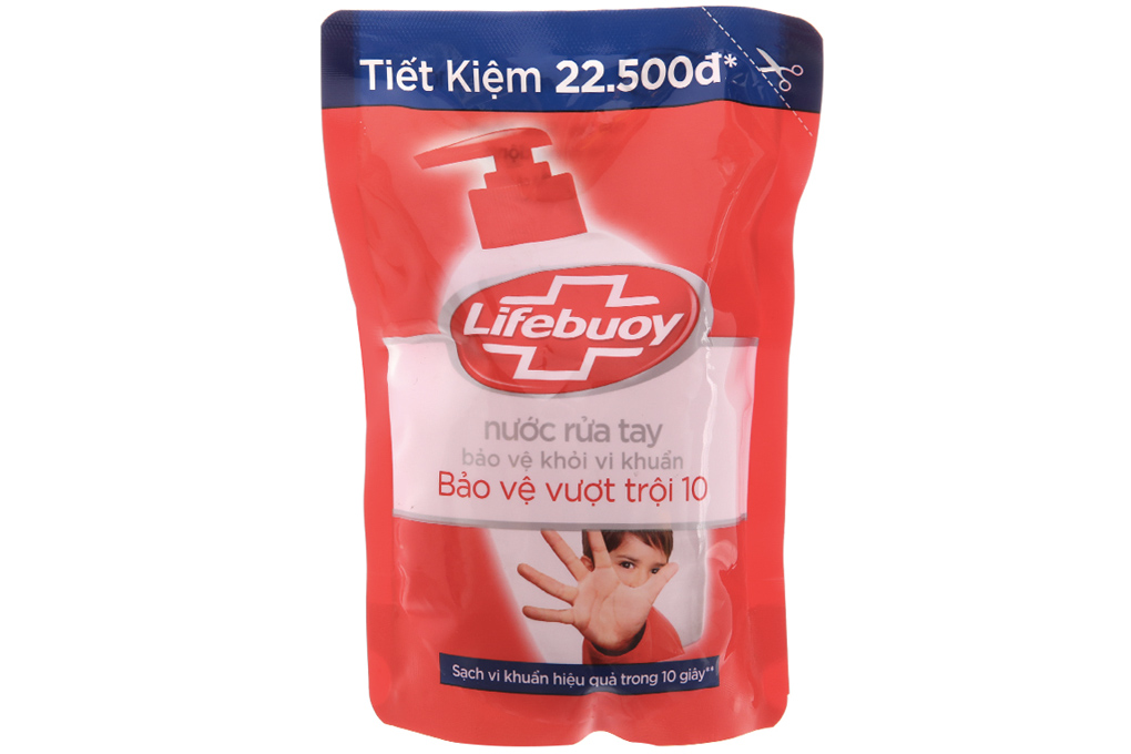 Nước rửa tay Lifebuoy bảo vệ vượt trội