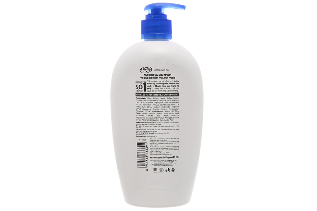 Nước rửa tay Lifebuoy chăm sóc da
