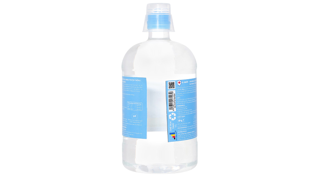 Nước súc miệng Dr. Muối ngừa vi khuẩn, giảm mùi hôi miệng