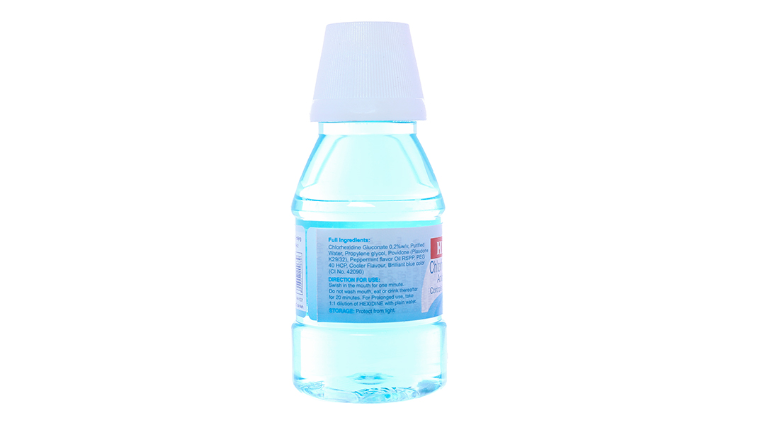 Nước súc miệng Hexidine kháng khuẩn, chống mảng bám