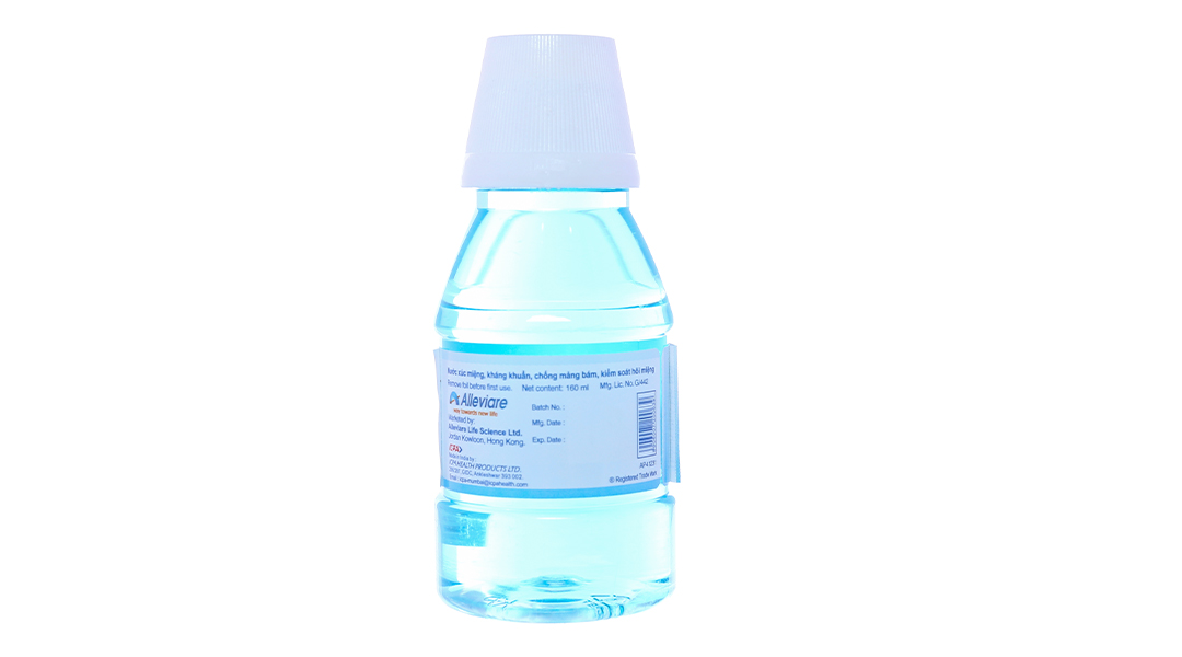 Nước súc miệng Hexidine kháng khuẩn, chống mảng bám